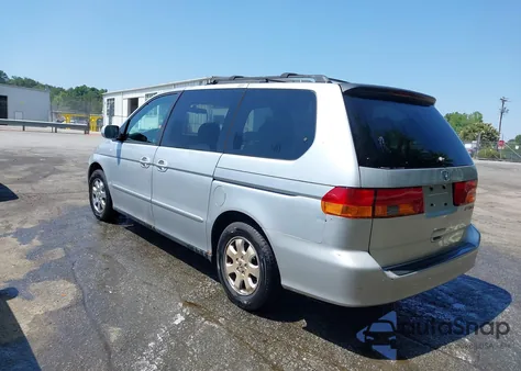 2002 Honda Odyssey Ex-L z USA, uszkodzony, nr VIN 5FNRL18032B052428
